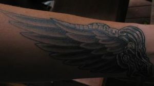 wing tattoo